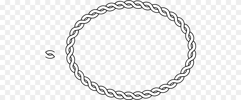 Rope Border Oval Clip Art Oval Borders, Accessories, Bracelet, Jewelry, Necklace Free Transparent Png