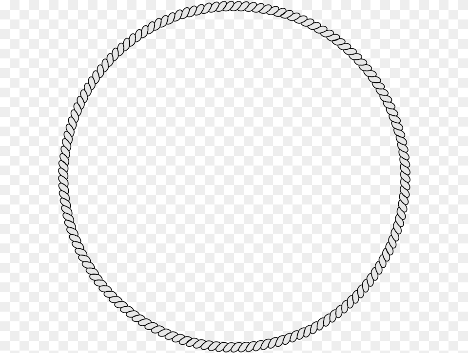 Rope Circle Computer Icons Drawing Round Rope Border Vector, Accessories, Jewelry, Necklace, Oval Free Png