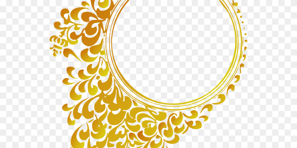 Rope Clipart Golden Circle, Pattern, Oval, Art, Floral Design Free Png
