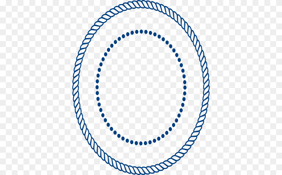 Rope Clipart Oval Circle Border, Accessories, Jewelry, Necklace Png