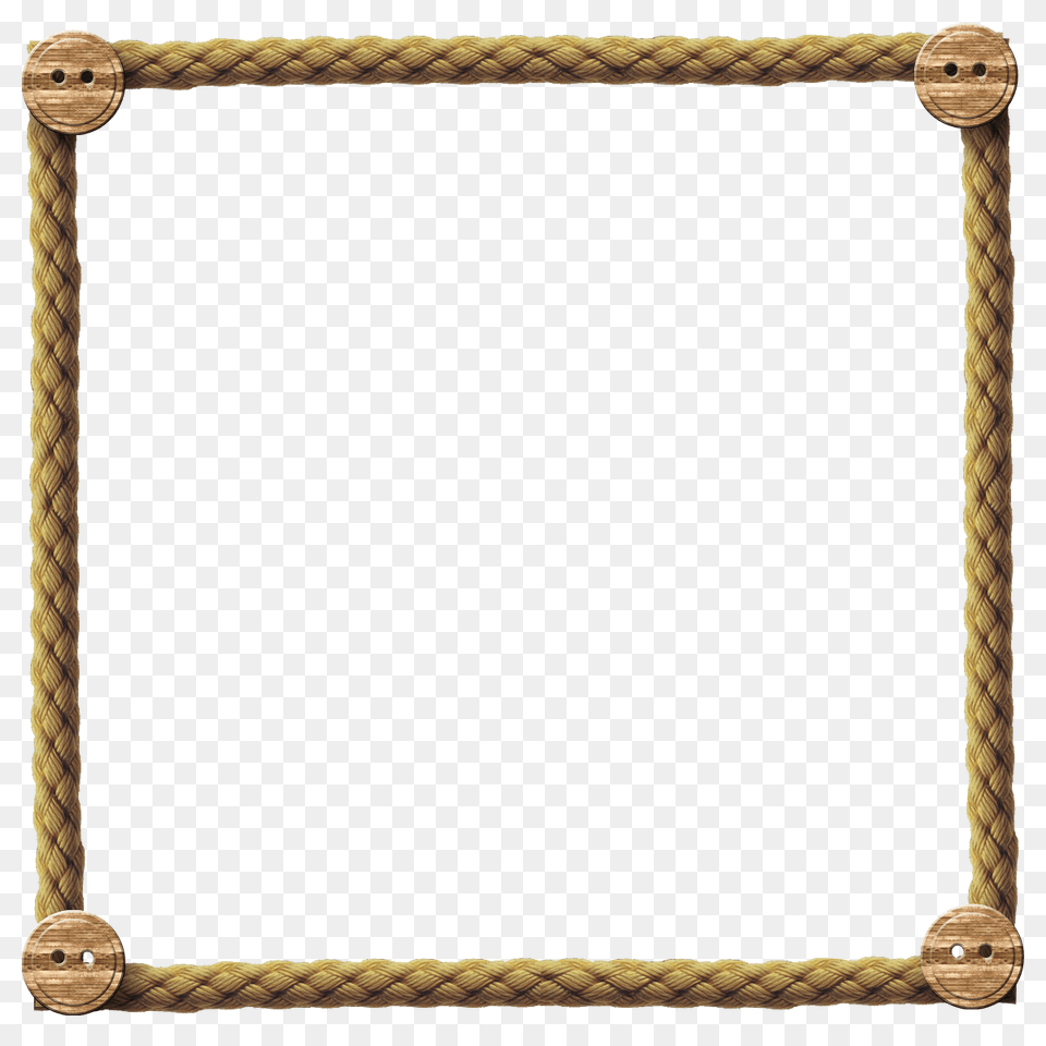 Rope Frame, Blackboard Png Image
