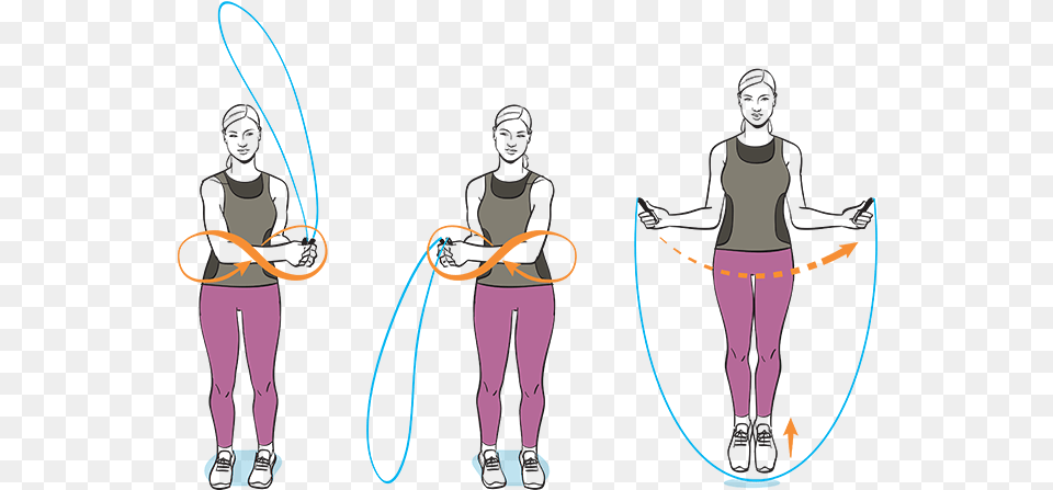 Rope Skipping Side Swing, Chart, Plot, Person, Female Free Png Download