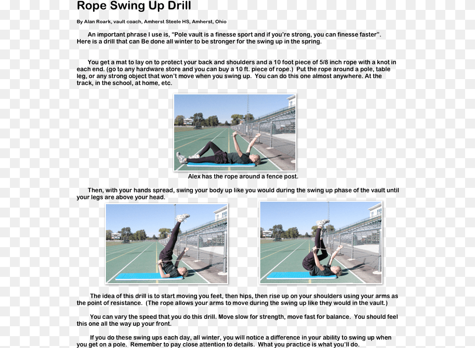 Rope Swing Up Drill By Alan Roark Vault Coach Amherst, Art, Collage, Boy, Child Free Transparent Png