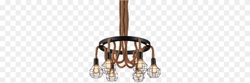 Ropes Pendants Light Fixture, Chandelier, Lamp, Light Fixture, Ceiling Light Free Png Download