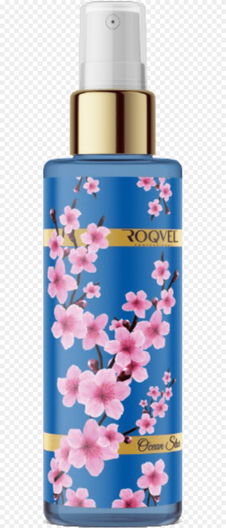 Roqvel Body Splash Flowers Collection Camomile, Flower, Plant, Bottle, Cosmetics Free Transparent Png