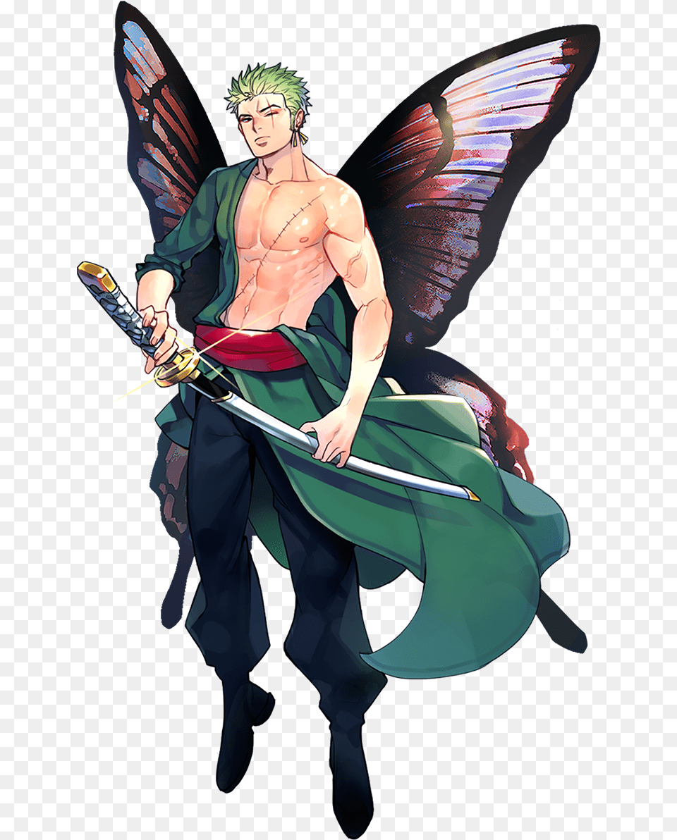 Roronoa Zoro, Adult, Publication, Person, Man Png