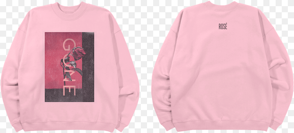 Ros Of Blackpink Launches New Merchandise For Her Solo Long Sleeve, Sweatshirt, Clothing, Hoodie, Knitwear Free Transparent Png