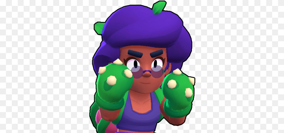 Rosa Brawl Stars Brawler Rosa, Game, Super Mario Free Png