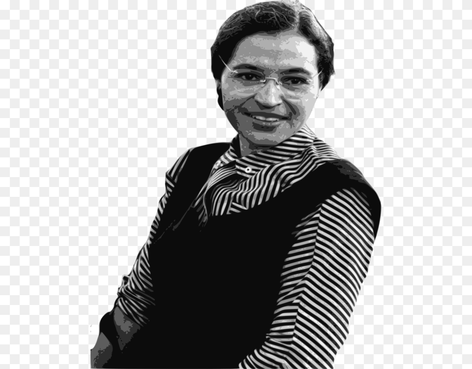 Rosa Parks African American Civil Rights Movement Montgomery Rosa Parks No Background, Adult, Portrait, Photography, Person Png