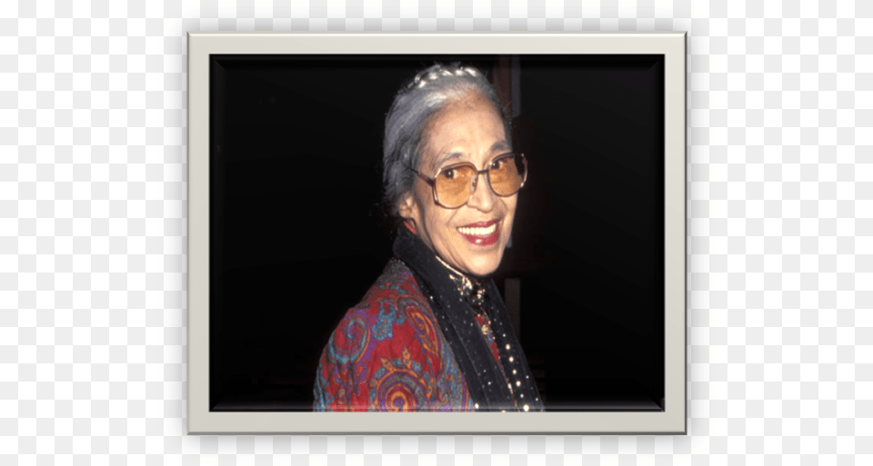 Rosa Parks Old, Accessories, Smile, Portrait, Photography Png Image