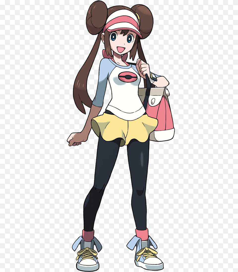 Rosa Pokemon Black And White 2 Cosplay, Book, Publication, Comics, Person Free Png Download