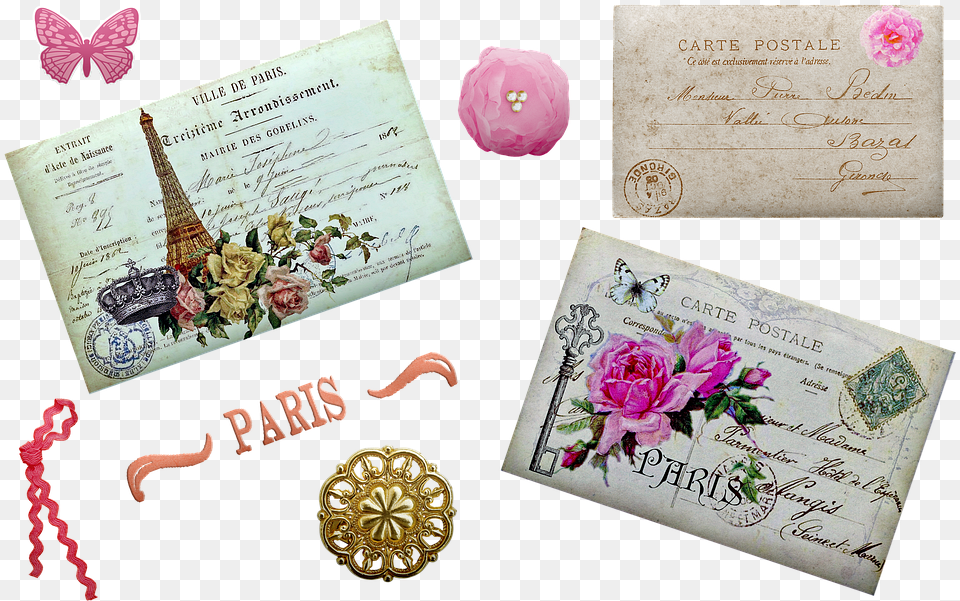 Rosa Rugosa, Envelope, Mail, Accessories, Wallet Free Png Download