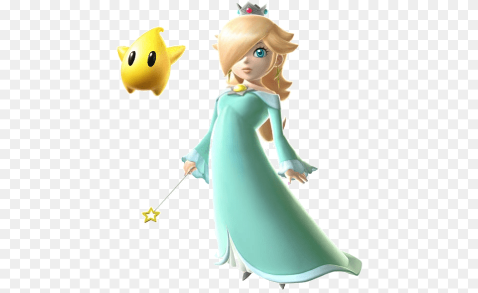 Rosalina With Luma Princess Rosalina, Baby, Person, Face, Head Free Transparent Png