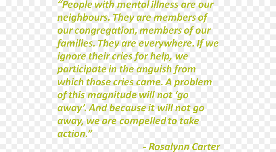 Rosalynn Carter Quote Substance Use And Abuse, Text Png