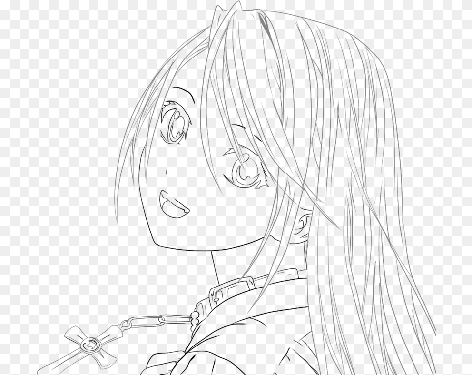 Rosario Vampire Moka Anime Coloring Pages, Person, Art, Book, Comics Free Transparent Png