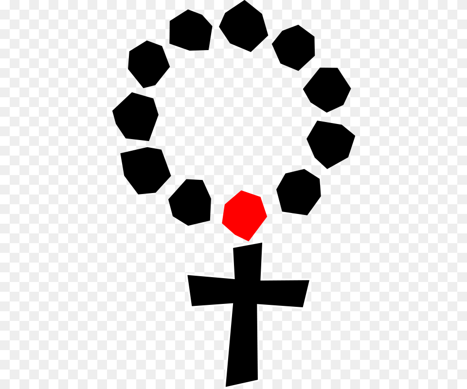 Rosary, Cross, Symbol, Sign Free Png Download