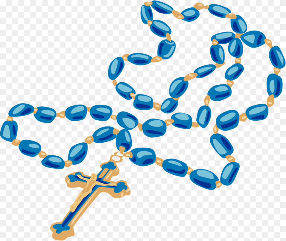 Rosary Beads Clipart, Accessories, Bead, Cross, Symbol Free Png Download