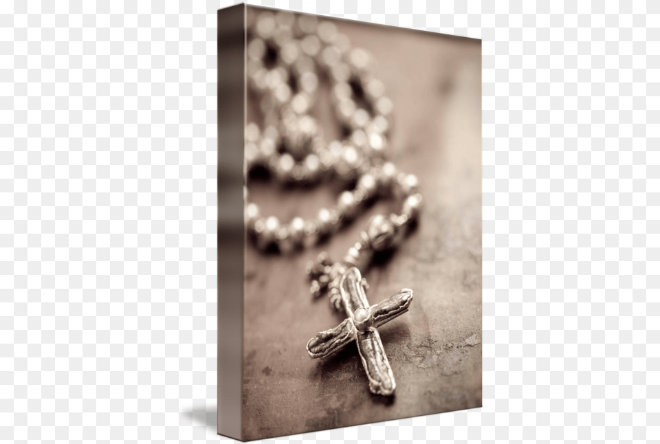 Rosary By Daniel Mitchell Rosary, Accessories, Cross, Symbol, Bead Free Transparent Png