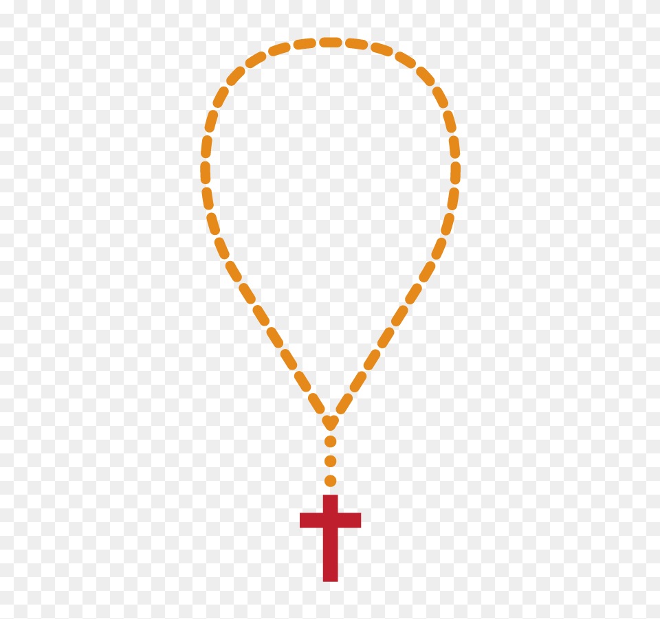 Rosary Carmelite Sisters Of The Most Sacred Heart Of Los Angeles, Accessories, Bead, Cross, Symbol Free Png