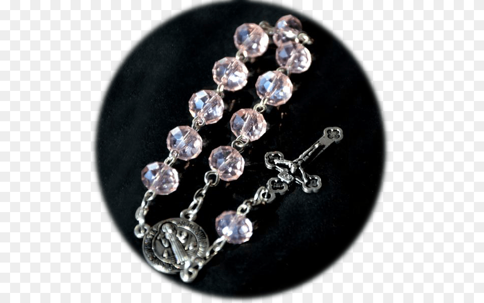 Rosary Charm Prayer Beads With Cross And Virgin Mary Rosary, Accessories, Jewelry, Earring, Bracelet Png
