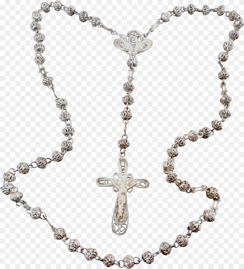 Rosary Clear Background Transparent Amp Clipart Necklace, Accessories, Cross, Jewelry, Symbol Png