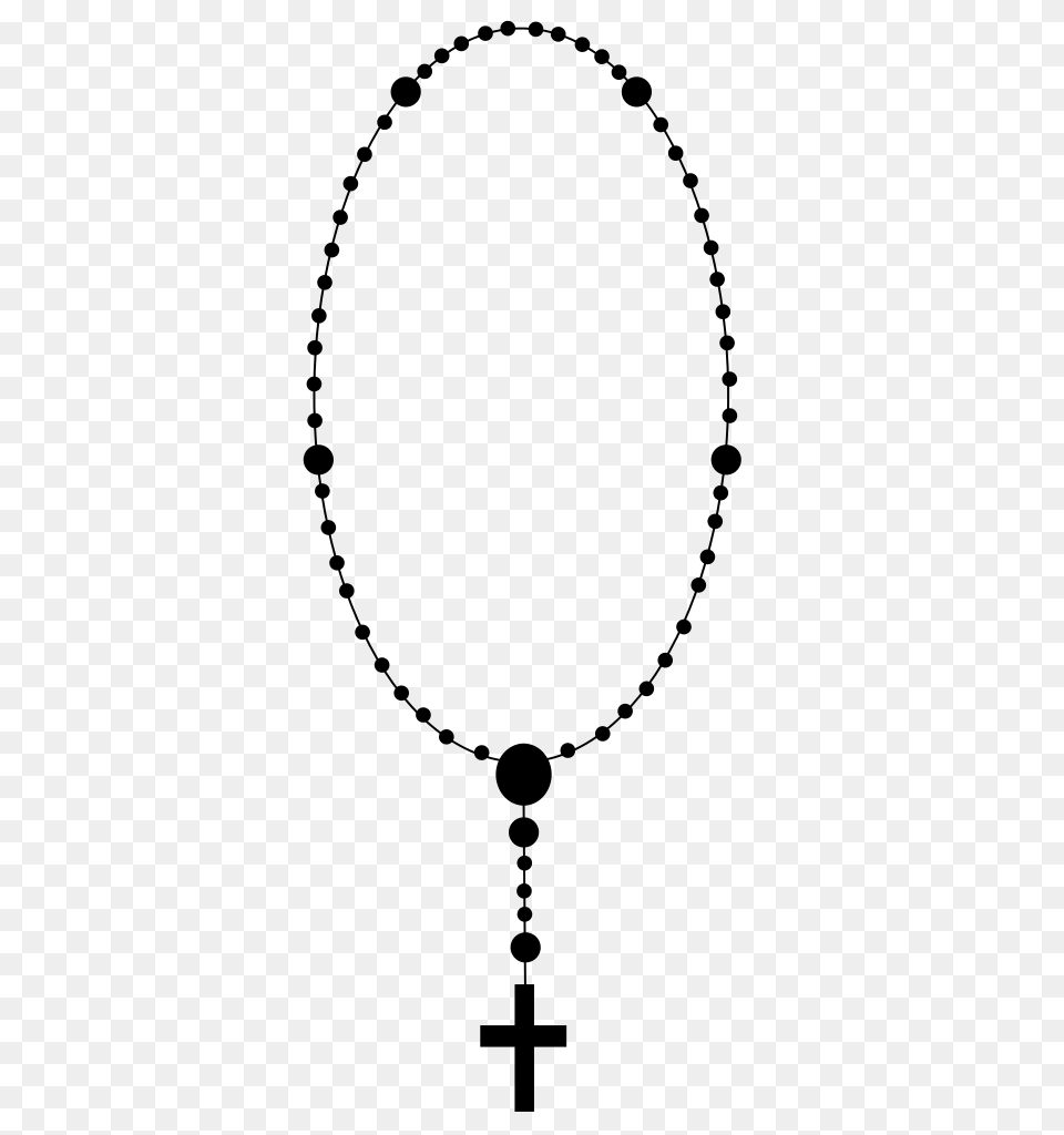 Rosary Clipart Rosary Clip Art Images, Gray Free Transparent Png
