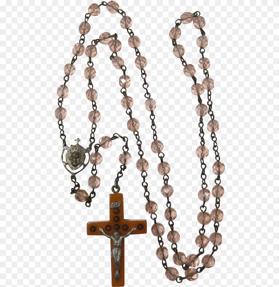 Rosary Clipart Rosary Transparent Background, Accessories, Cross, Symbol, Bead Png Image