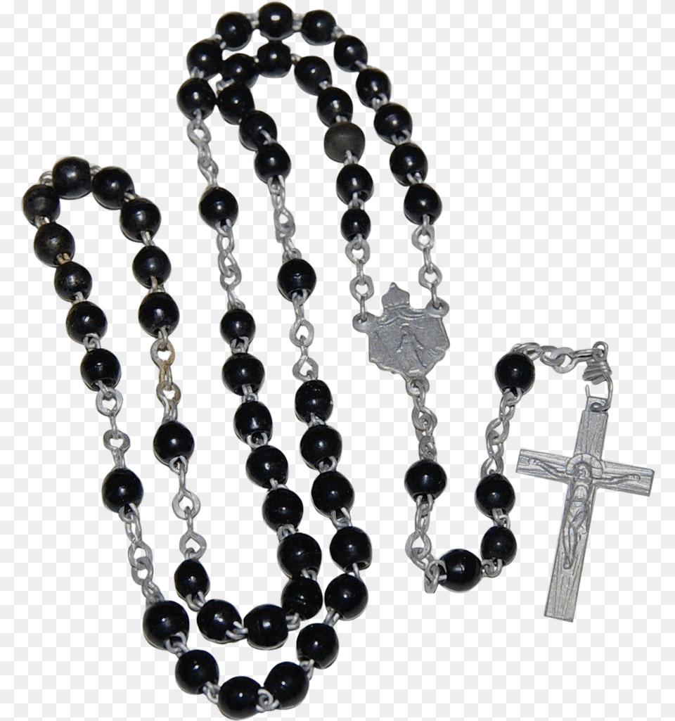 Rosary Transparent Background Rosary Beads Transparent, Accessories, Symbol, Cross, Bead Free Png