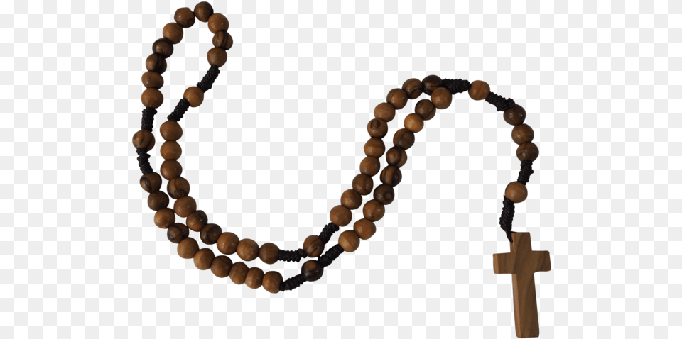 Rosary Transparent Wooden Transparent Background Wooden Rosary, Accessories, Ornament, Symbol, Jewelry Free Png