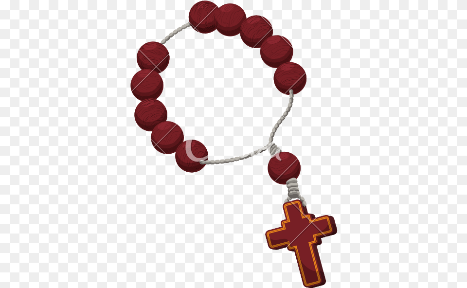 Rosary Vector Catholicism, Accessories, Bead, Cross, Symbol Free Png
