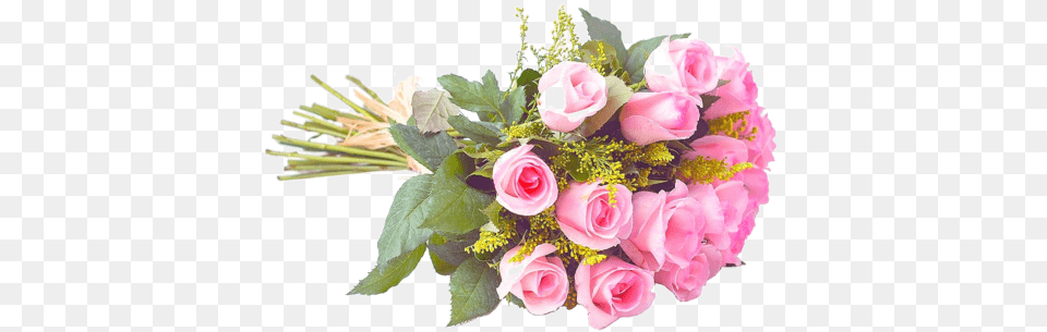 Rosas Rosadas Buqu De Flores, Flower, Flower Arrangement, Flower Bouquet, Plant Free Png
