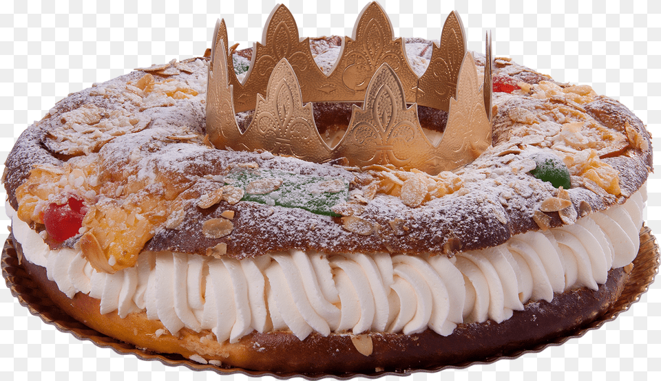 Roscn De Reyes Roscon De Reyes, Birthday Cake, Cake, Cream, Dessert Free Png Download