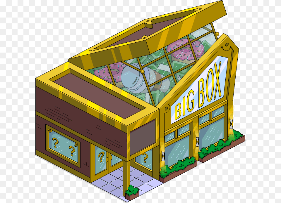 Roscoe Unlock Pix Simpsons Tapped Out Box, Architecture, Outdoors, Nature, Hut Png Image