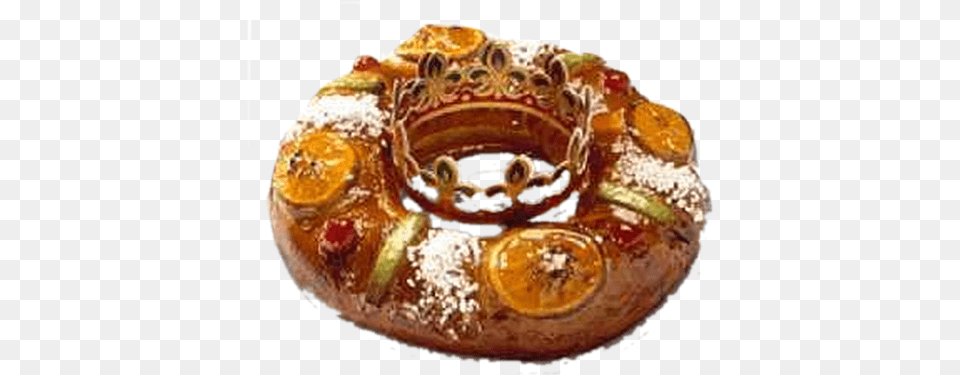 Roscon De Reyes Haba, Food, Sweets, Bread Free Transparent Png