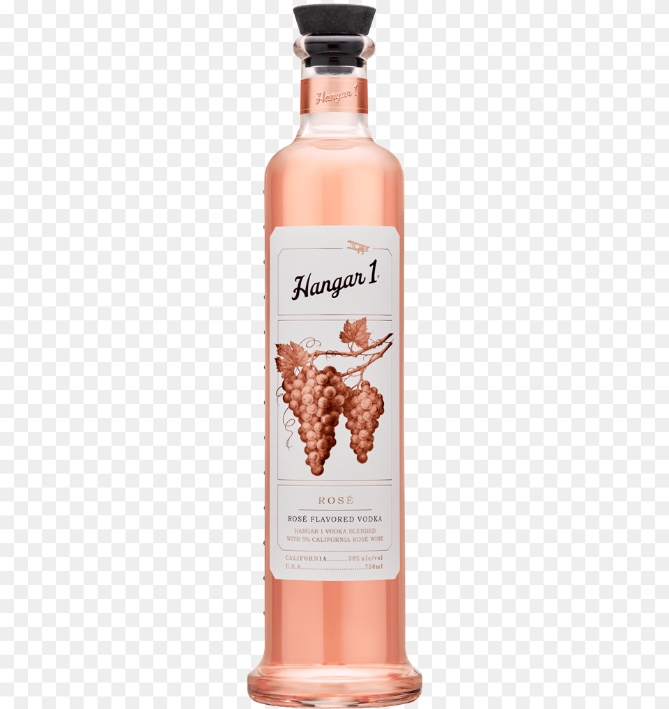 Rose 1 Sq Hangar One Rose Vodka, Bottle, Food, Fruit, Plant Free Png Download