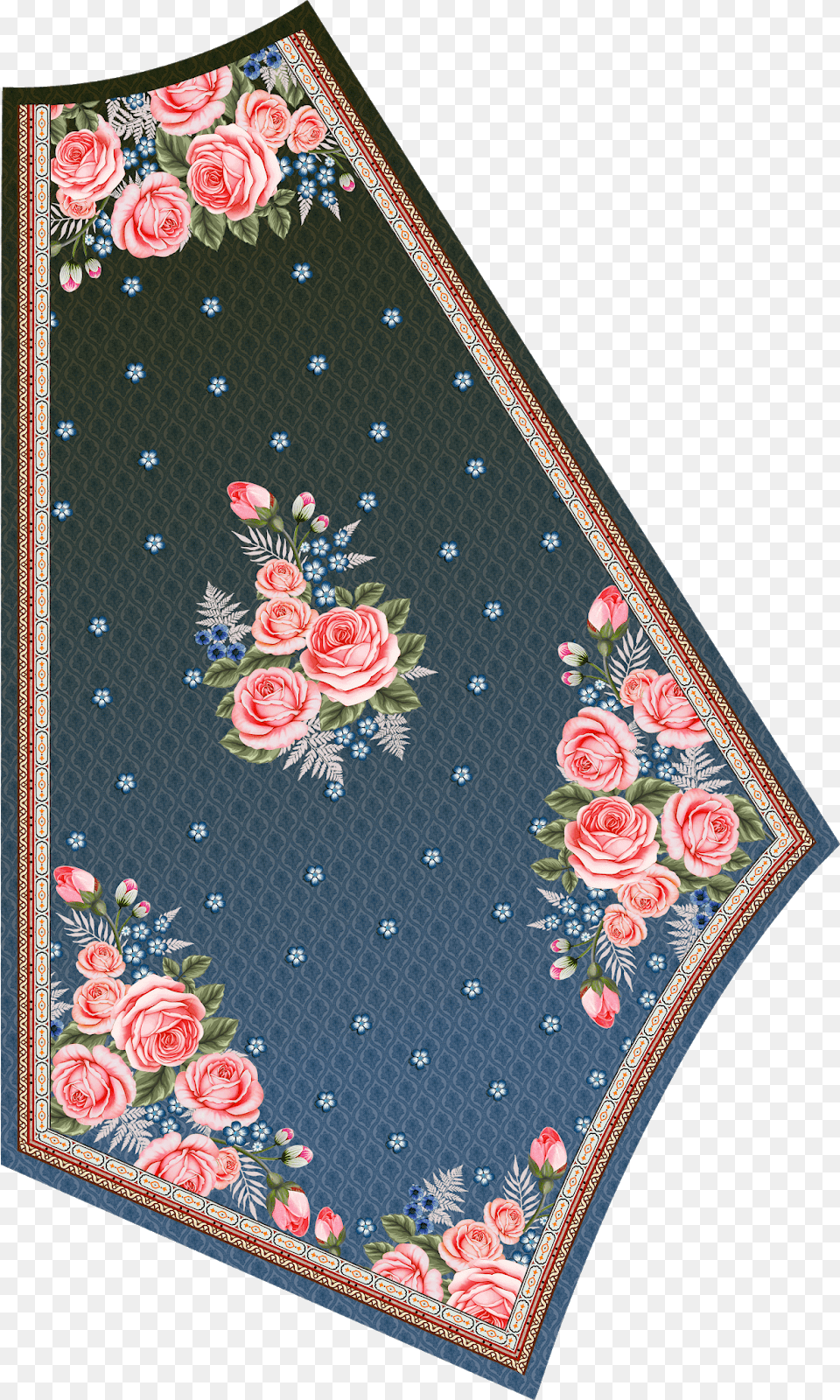 Rose, Home Decor, Rug, Pattern, Flower Free Png Download