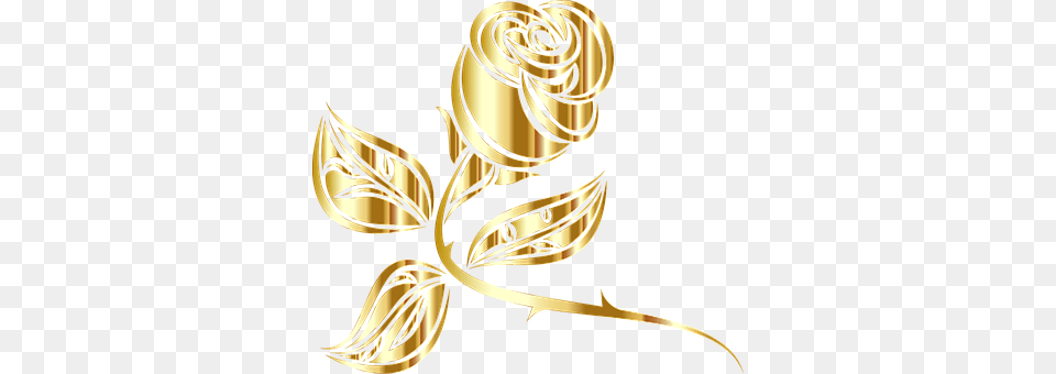Rose Bronze, Gold, Accessories, Jewelry Free Png Download