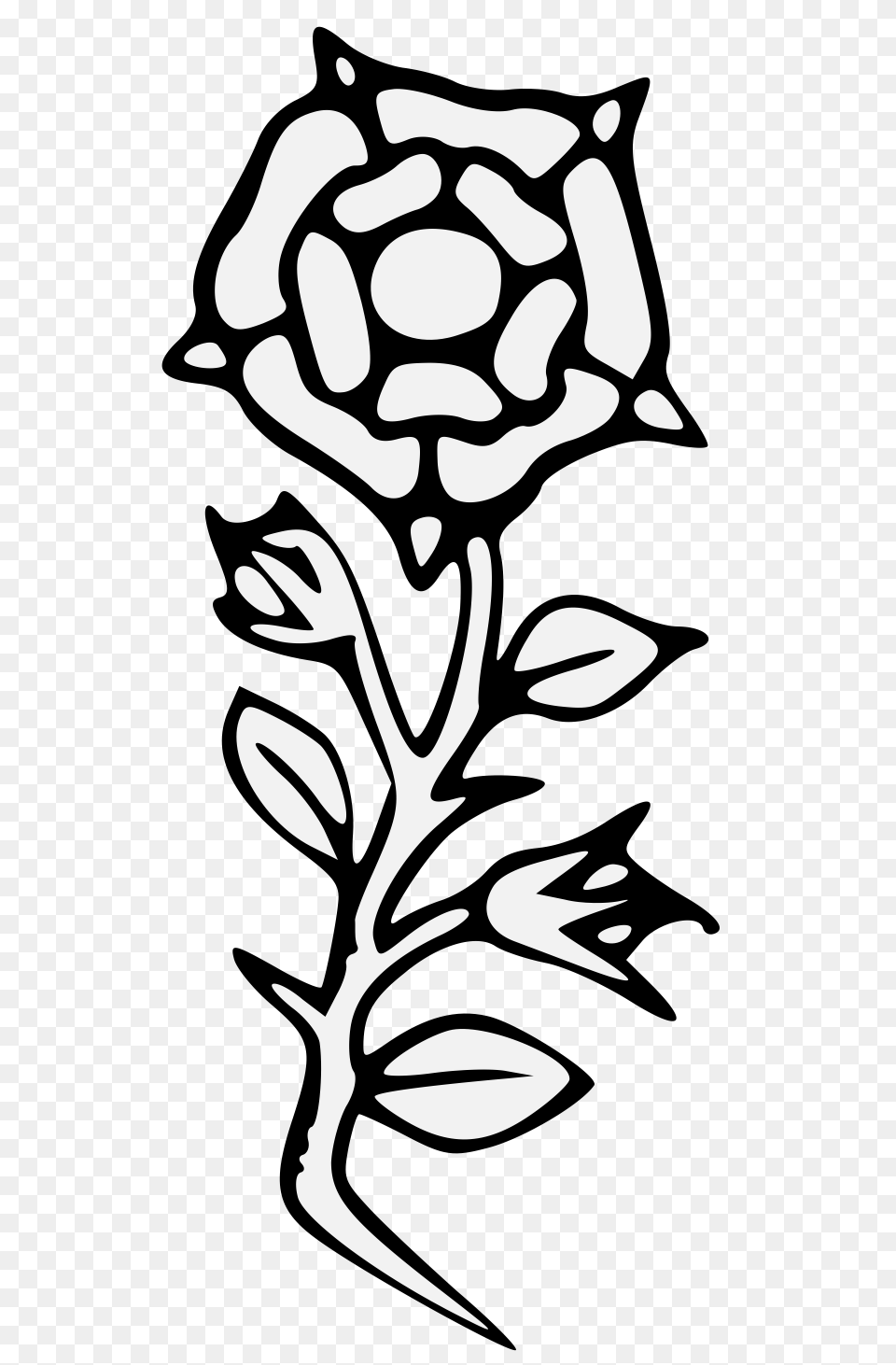 Rose, Stencil, Baby, Person, Flower Free Png