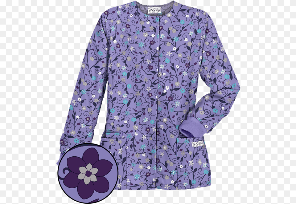 Rose, Clothing, Coat, Pattern, Long Sleeve Free Png