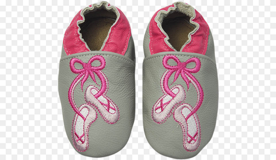 Rose Amp Chocolat Classicz Ballet Slippers Grey Rose Amp Chocolat Rcc Ballet Slippers Grey Baby, Clothing, Footwear, Shoe, Sneaker Free Png Download