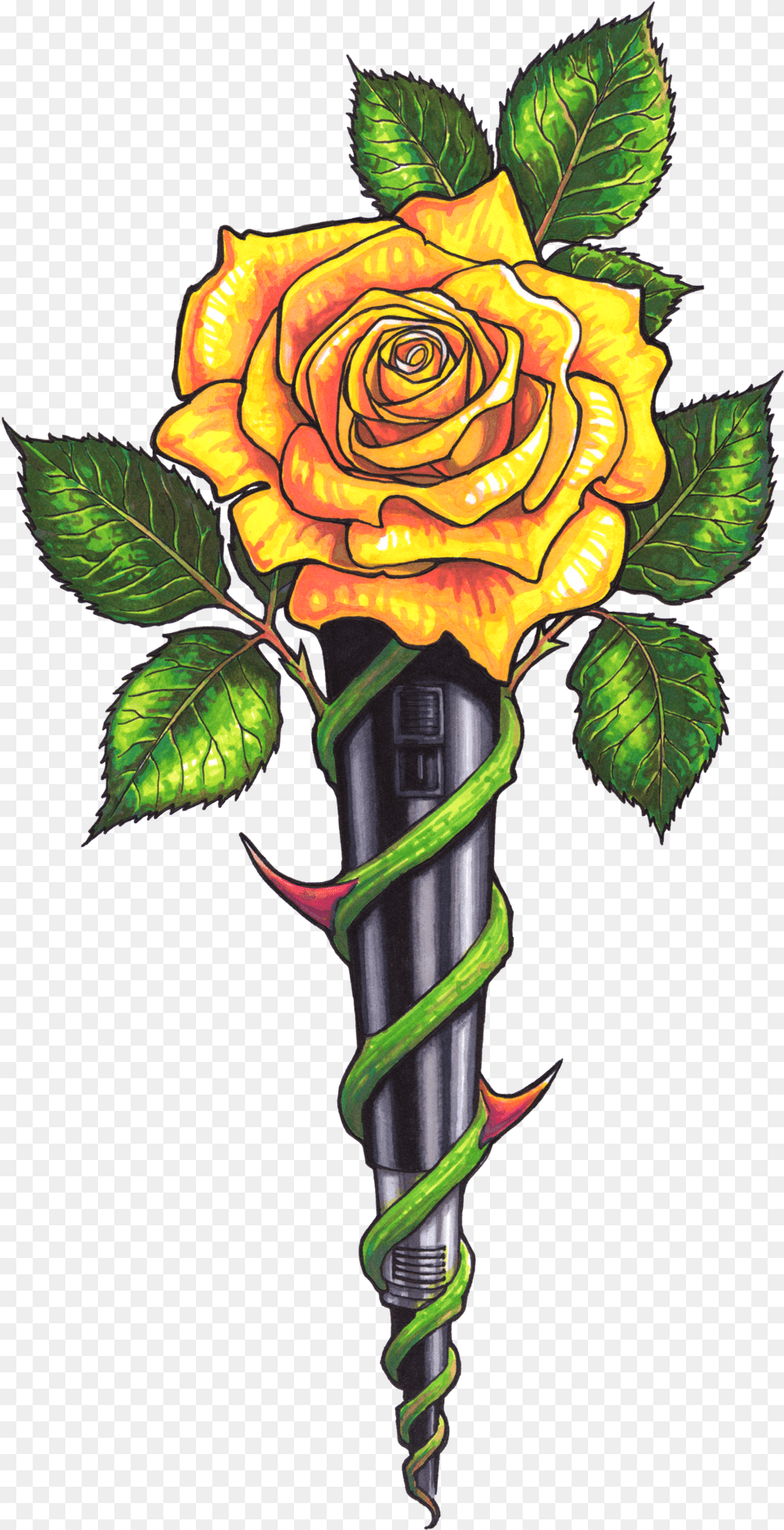 Rose And Cross Clipart Transparent Download Yellow Floribunda, Flower, Flower Arrangement, Flower Bouquet, Plant Png Image