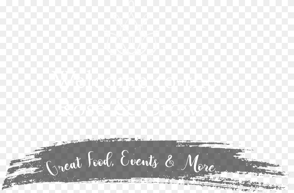 Rose And Crown Front Text Brush Stroke Vector, Book, Publication Png