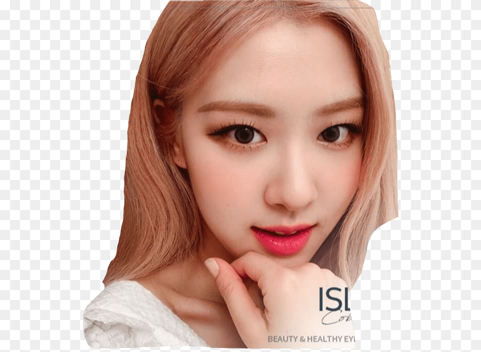 Rose Blackpink Blackpinkrose Olens, Portrait, Face, Photography, Head Png Image