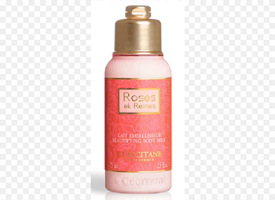 Rose Body Milk 75ml Bottle, Lotion, Cosmetics, Food, Ketchup Free Png Download