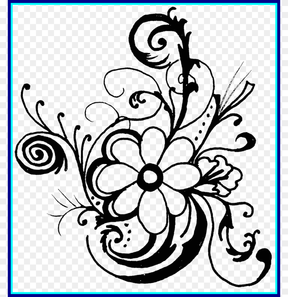Rose Bouquet Black And White Transparent Images, Art, Floral Design, Graphics, Pattern Free Png