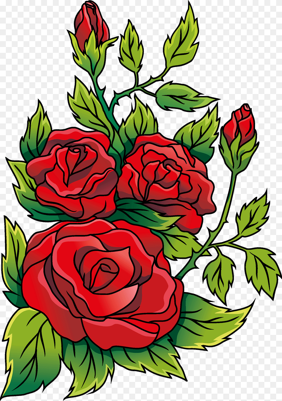 Rose Clipart, Art, Floral Design, Flower, Graphics Png Image