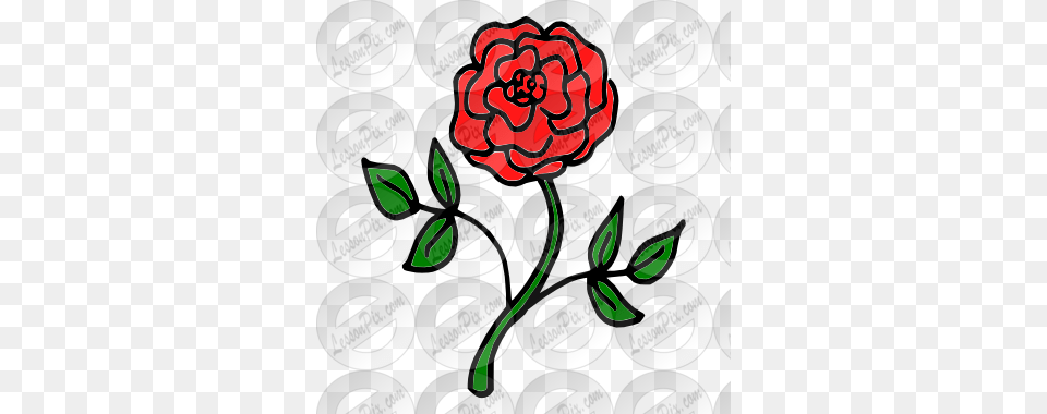 Rose Clipart Watermark Clip Art, Plant, Graphics, Flower, Carnation Png Image