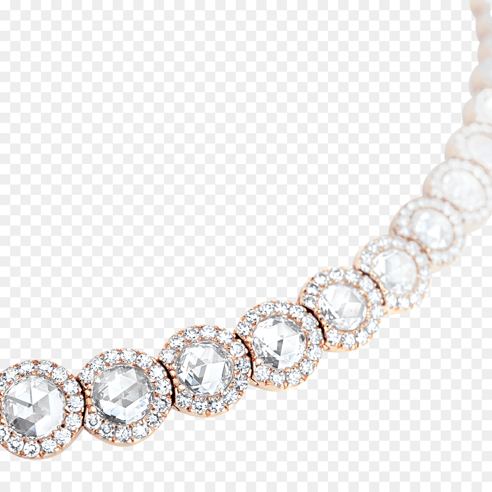 Rose Cut White Diamond Necklace, Accessories, Gemstone, Jewelry, Earring Free Png Download
