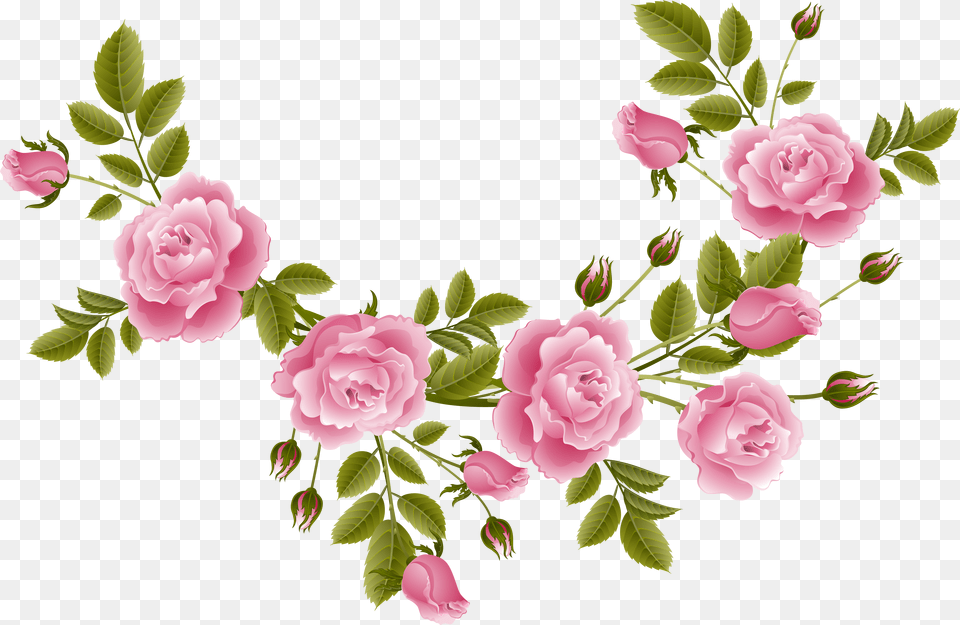 Rose Decoration Png Image
