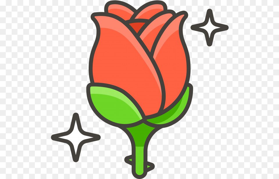Rose Emoji Icon Icon, Flower, Plant, Dynamite, Weapon Free Png